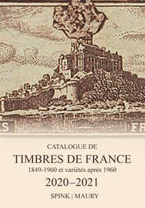 Catalogue de cotation maury timbres de france 2020-2021