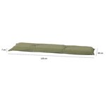 Madison Coussin de banc Panama 120x48 cm Vert sauge