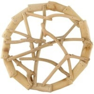 Couronne Déco Branchage style bois flotté 25 cm
