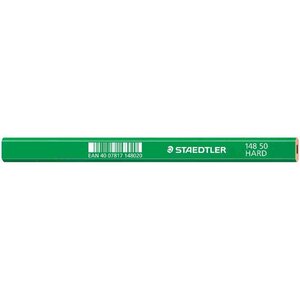 Crayon de charpentier 'dur'  ovale  vert STAEDTLER