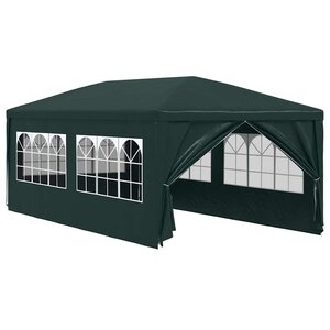 vidaXL Tente de réception 3 x 6 m Vert