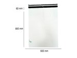 100 Enveloppes plastique opaques VAD/VPC N°4 - 600x800mm