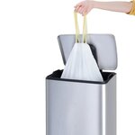 EKO Ensemble sacs poubelle A 3-6 L 24x30 Pièces Blanc