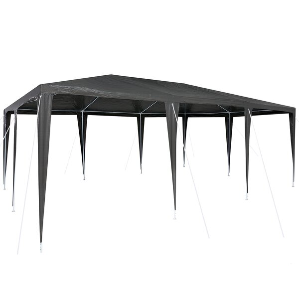 vidaXL Tente de fête Anthracite 6x4 m PE