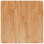vidaXL Dessus de table carré Marron clair70x70x1 5cm Bois chêne traité