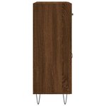 vidaXL Buffet chêne marron 69 5x34x90 cm bois d'ingénierie