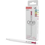 Etui 5 Stylo Roller Gel ONE UMNS/07 Coloris Néon UNI-BALL