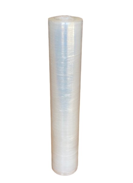 Lot de 8 films étirables transparents recyclable sans mandrins - 270 m x 450 mm 15/17 μ