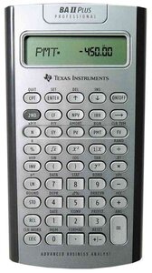 calculatrice financière TI-BA II Plus Prof TEXAS INSTRUMENTS