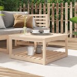 vidaXL Table de jardin 82 5x82 5x45 cm bois massif de pin