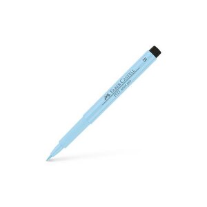 Feutre pitt artist pen brush bleu glacé x 10 faber-castell