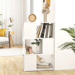 vidaXL Bibliothèque/Séparateur de pièce Blanc 60x24x94 cm