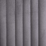 vidaXL Chaises à manger lot de 4 gris velours
