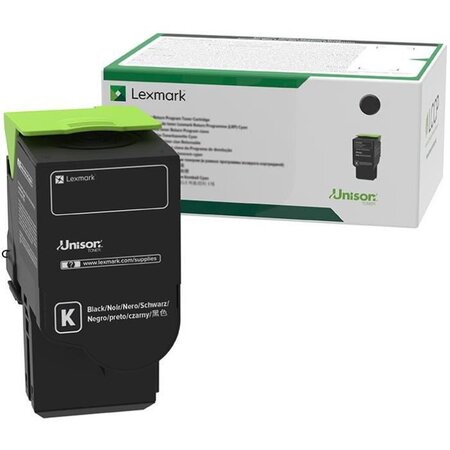 LEXMARK Cartouche toner Lexmark - Noir - Laser - Rendement Long durée - 6000 Pgs