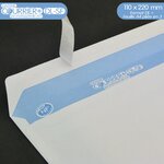 Lot de 1000 Enveloppes blanches DL - gamme Courrier+ (sans fenêtre)