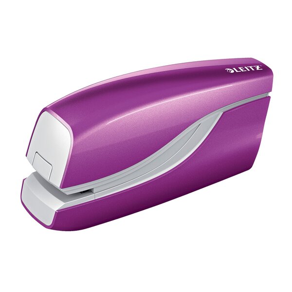 Agrafeuse électrique leitz wow violet - capacité 10 feuilles