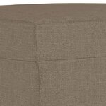 vidaXL Banc Taupe 100x35x41 cm Tissu