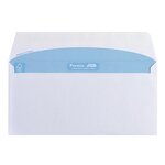 Enveloppe gpv blanche 110 x 220 mm imprimable - format dl - sans fenêtre - boîte de 100