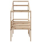 vidaXL Lit haut sans matelas 80x200 cm bois de pin massif