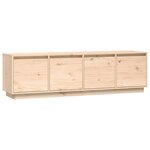 vidaXL Meuble TV 156x37x45 cm Bois de pin massif