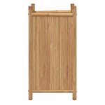 vidaXL Jardinière 40x40x80 cm bambou