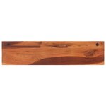 vidaXL Étagères murales 2 Pièces 112x20x26 cm bois massif d'acacia