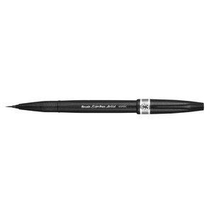 Pentelarts stylo pinceau sign pen artist  gris x 12 pentel arts