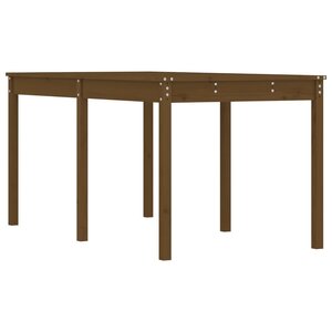vidaXL Table de jardin marron miel 159 5x82 5x76 cm bois massif de pin