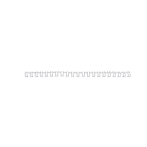 Lot de 100 Peignes métalliques MultiBind format A4 capacité 70 feuilles 8mm blanc GBC