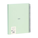 Cahier à spirale  papier quadrillé  80 pages A4  série 1918  vert