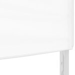 vidaXL Tente de réception pliable Blanc 3x6 m