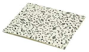 PAPERTREE AMADEUS Lot de 5 Enveloppes 18x15 CD Ivoire