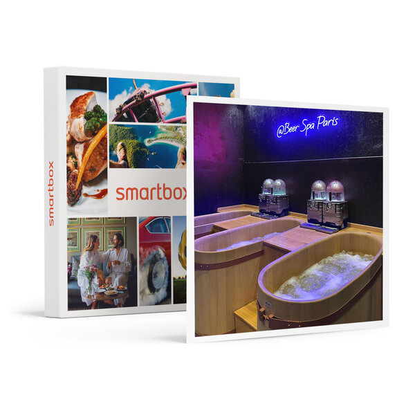 SMARTBOX - Coffret Cadeau Parenthèse insolite à Paris pour 2 : 1h d’accès au spa Bain de bière avec dégustation -  Bien-être