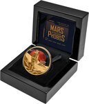 Pièce de monnaie en Or 100 Dollars g 31.1 (1 oz) Millésime 2024 MARS FROM PHOBOS