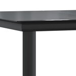 vidaXL Ensemble à manger jardin 4Pièces et coussins Gris Résine tressée