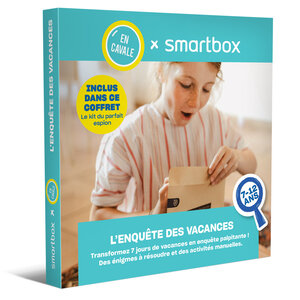 SMARTBOX - Coffret Cadeau 7 jours d'enquête pour les vacances - Multi-thèmes