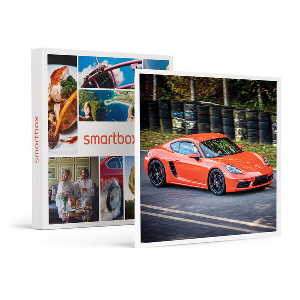 SMARTBOX - Coffret Cadeau Stage de pilotage : 2 tours sur le circuit de Lohéac en Porsche Cayman S 718 -  Sport & Aventure