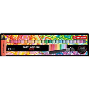 Set de 23 Surligneurs BOSS ORIGINAL ARTY STABILO