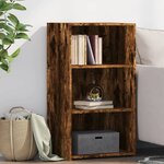 vidaXL Buffet chêne fumé 50x41x93 cm bois d'ingénierie