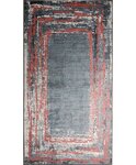 Tapis d'intérieur RING 80 x 150 cm - Rouge