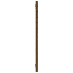 vidaXL Tête de lit murale Marron miel 166x3x91 5 cm Bois massif de pin