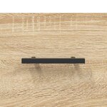 vidaXL Buffet chêne sonoma 100x36x60 cm bois d'ingénierie