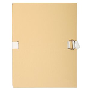 Chemise Dos Extensible Papier 24x32cm - Filmée Par 5 - Mastic - X 25 - Exacompta