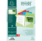 Pack de 25 Chemises Double poche ROCK'S 220g A4 Assorties x 10 EXACOMPTA