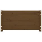 vidaXL Lit de jour Marron miel 75x190 cm Bois de pin massif