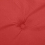 vidaXL Coussin de banc de jardin rouge 180x50x3 cm tissu oxford