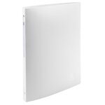 Classeur 4 Anneaux 15mm Polypropylène Opak - A4 - Blanc - X 20 - Exacompta