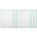 Piqûre 21x19cm Recettes-dépenses 80 Pages - Couleurs Assorties - X 5 - Exacompta