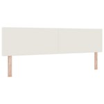 vidaXL Tête de lit Design Simple Crème 180 cm Tissu Corduroy