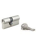 THIRARD - Cylindre de serrure double entrée HG5  anti-arrachement  30x40mm  nickelé  3 clés